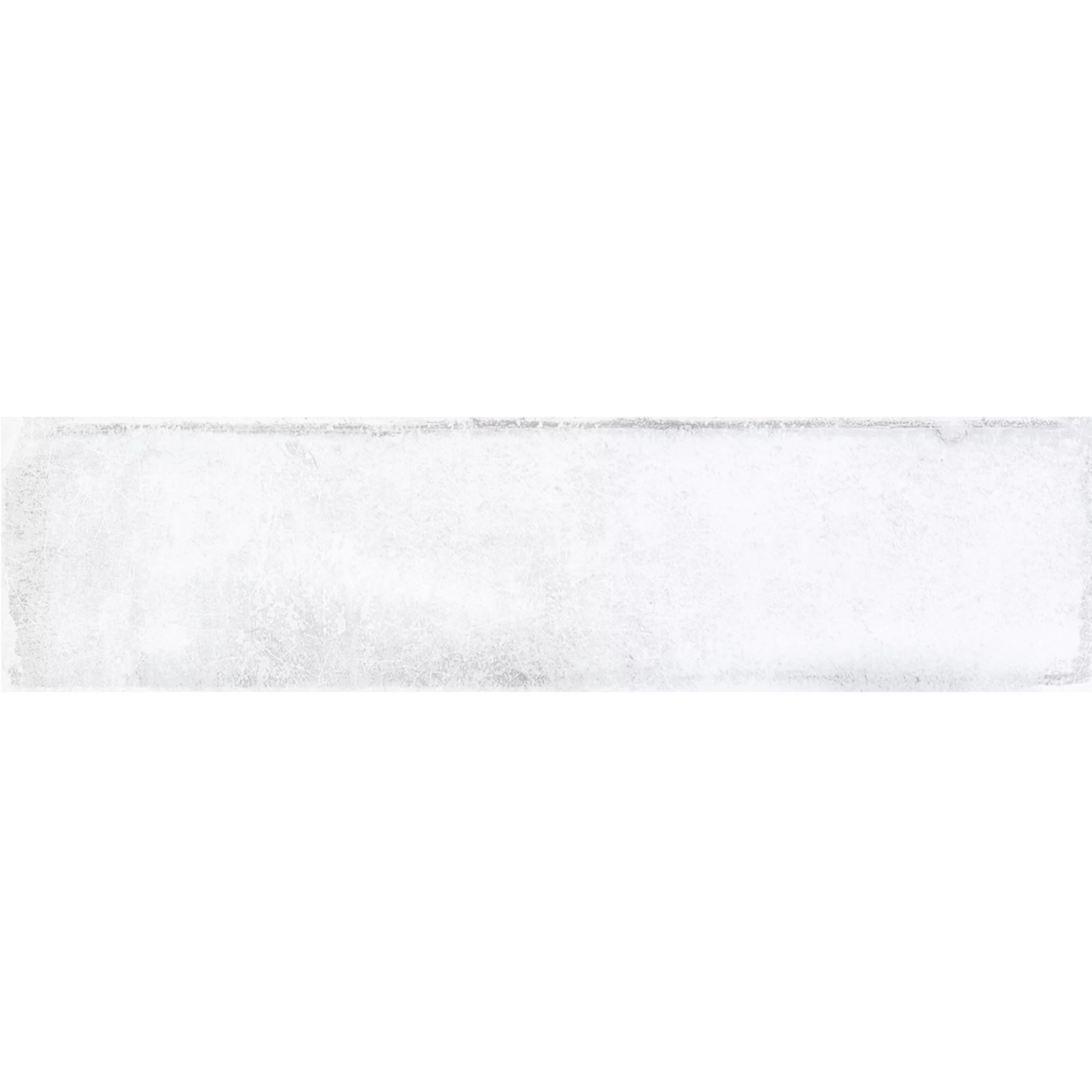 Fali Csempe Maestro Hullámos Csillogó Fehér 7,5x30cm