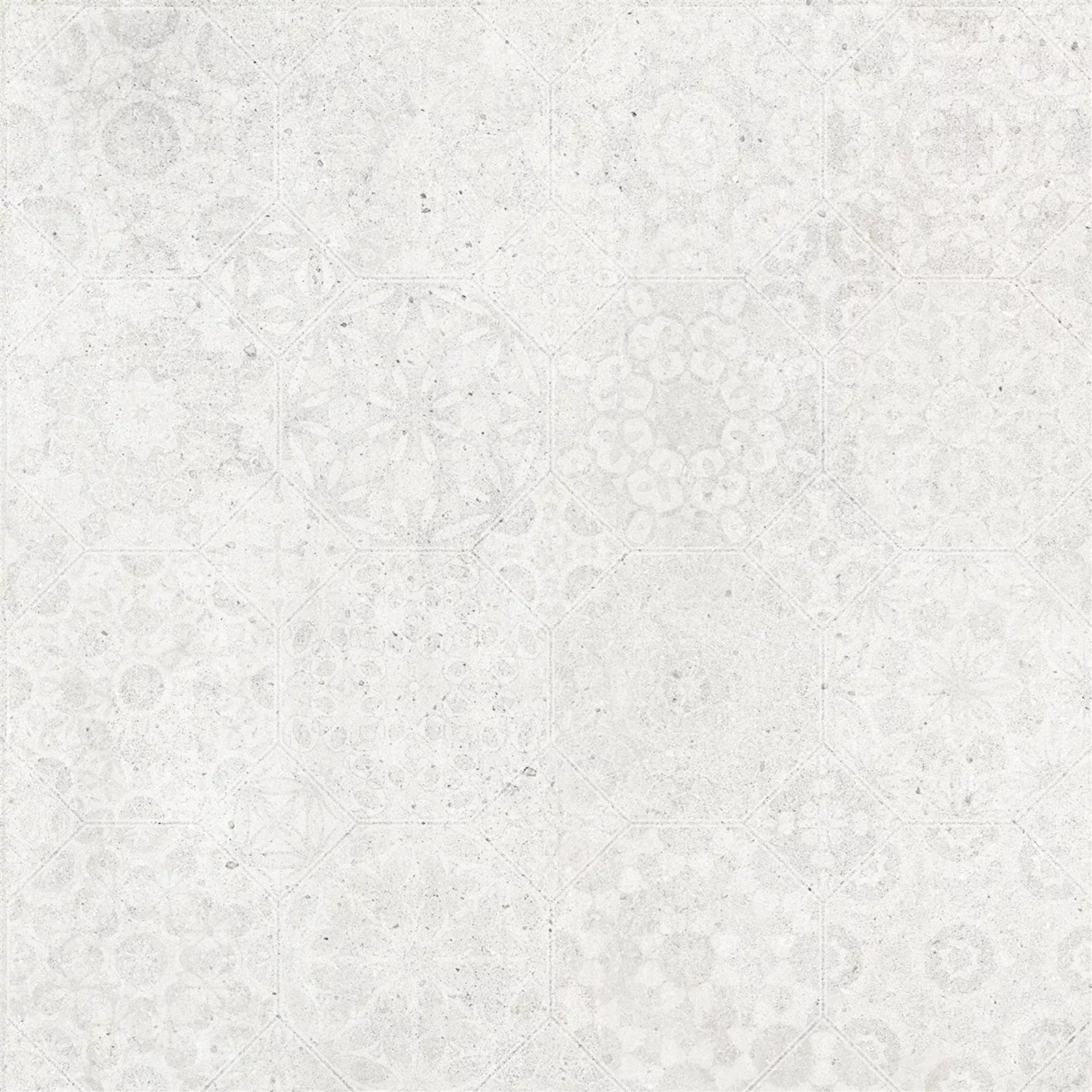 Padlólapok Freeland Kő Megjelenés R10/B Fehér 60x60cm Dekoráció