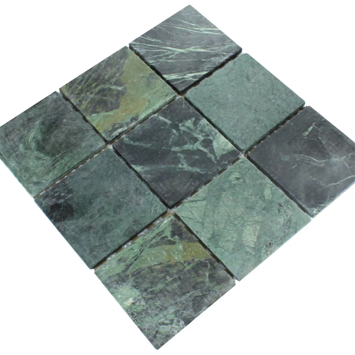 Mozaik Csempe Üveggolyó 98x98x8mm Verde Zöld