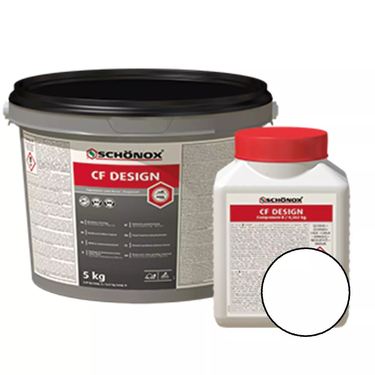 Fuga Schönox CF Design Epoxy Resin Colorfuge White 5 kg