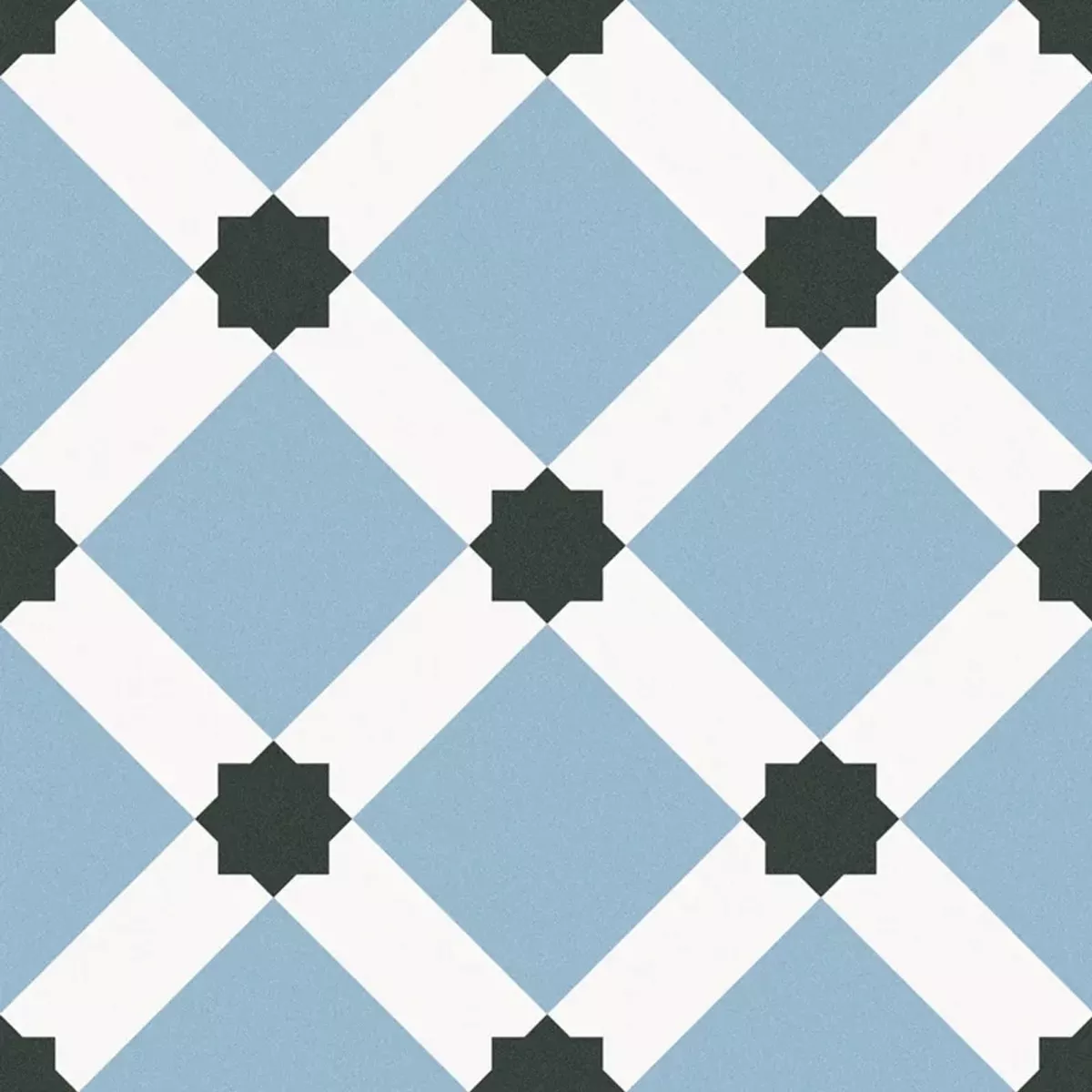 Atlantica Colmar Kék Fehér 25x25 cm