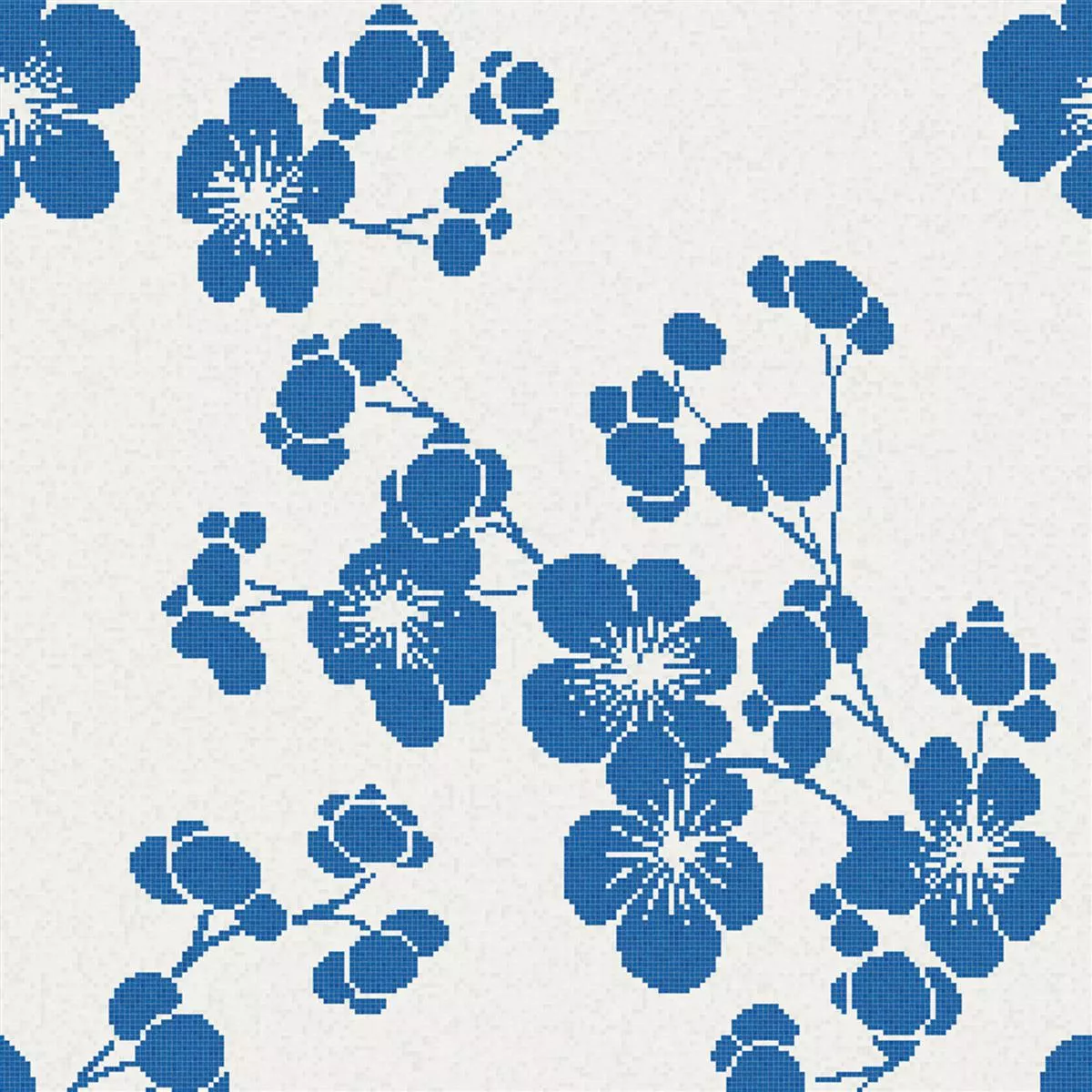 Üveg Pool Úszómedence Mozaik Csempe Trend-Vi Aquatica Water Flowers 1 Üveg Pool Úszómedence Mozaik Csempe Trend-Vi Aquatica Water Flowers 1