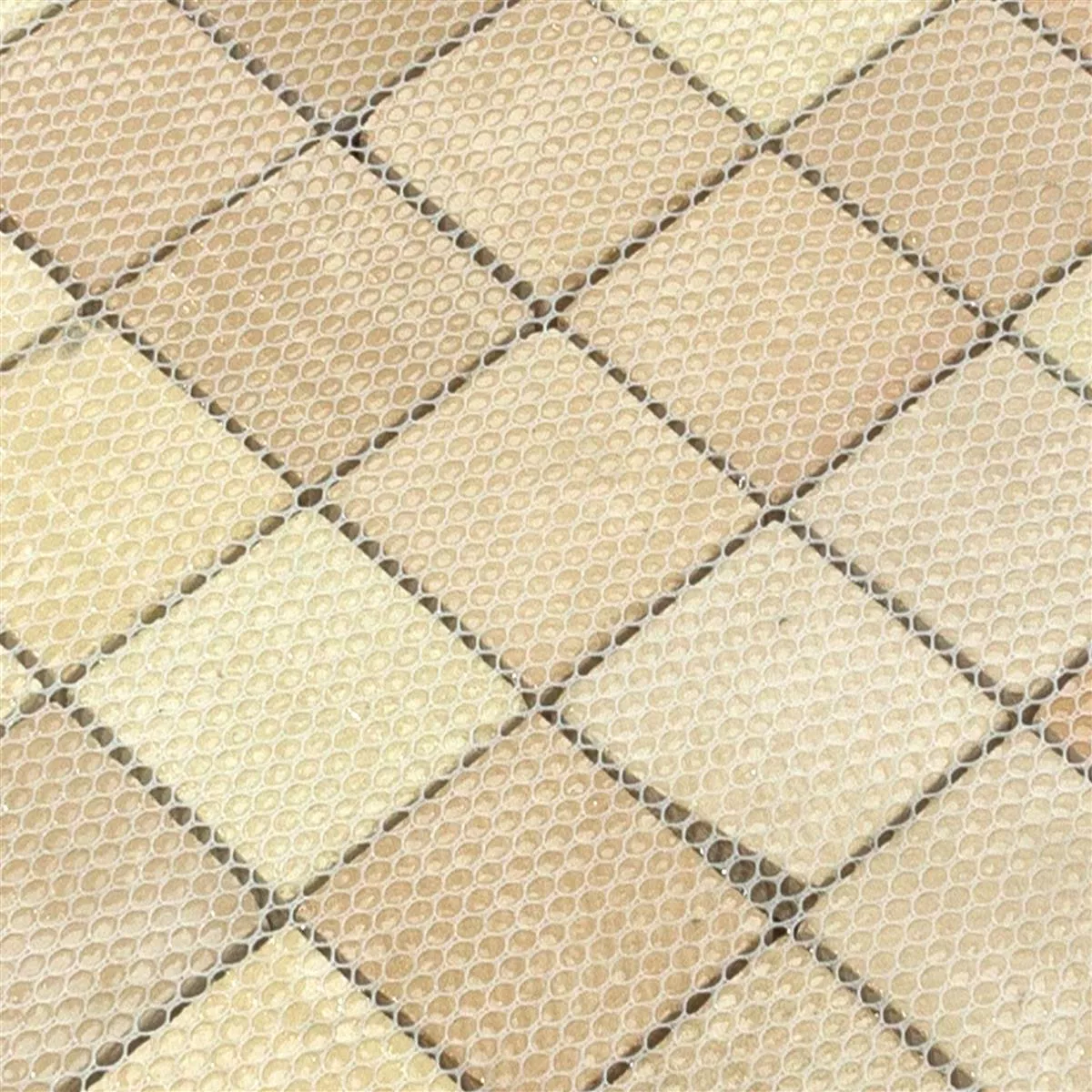Fém Réz Mozaik Csempe Copperfield 3D 48x48mm