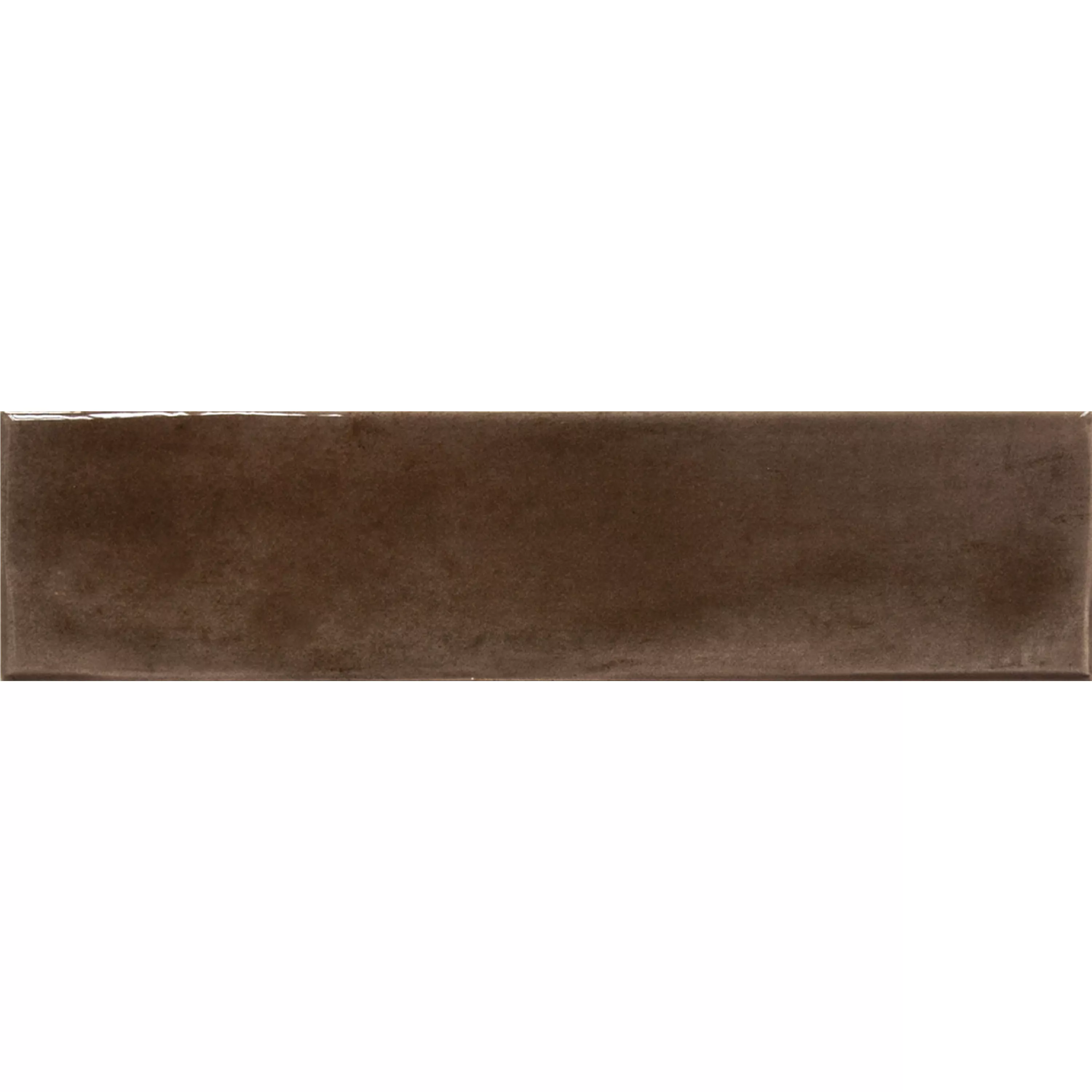 Fali Csempe Conway Hullámos 7,5x30cm Sötétbarna