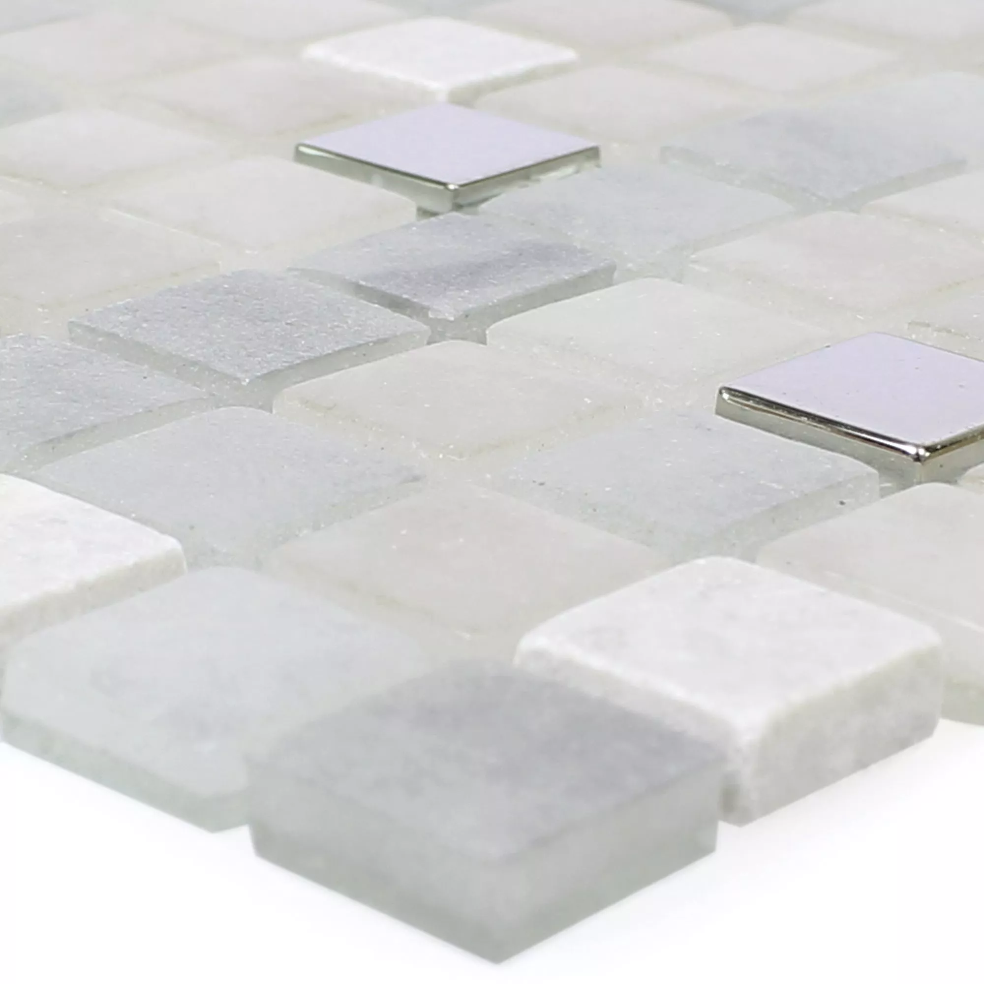 Mozaik Csempe Üveg Természetes Kő Mix Freyland Szürke Mozaik Csempe Üveg Természetes Kő Mix Freyland Szürke