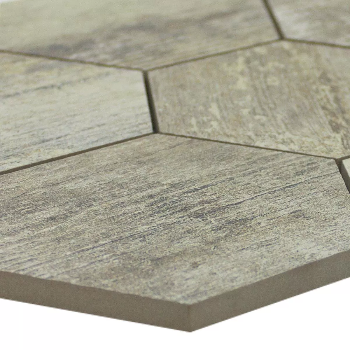 Porcelán Kőedény Mozaik Csempe Hatszög Straubing Bézs Porcelán Kőedény Mozaik Csempe Hatszög Straubing Bézs