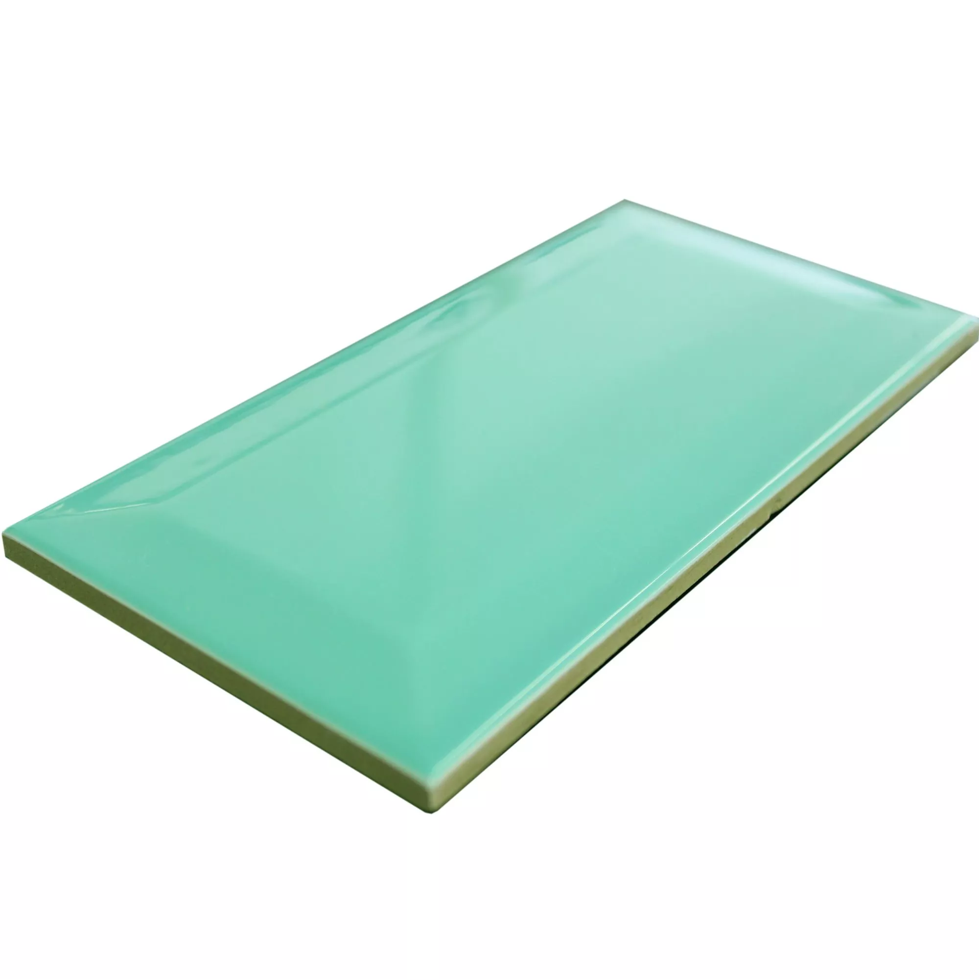 Minta Metro Fali Csempe Colombo Aqua Green 10x20cm