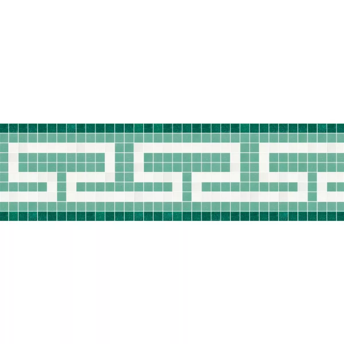 Glas Pool Schwimmbad Fliesen Bordüre Aquatica Mambo 2