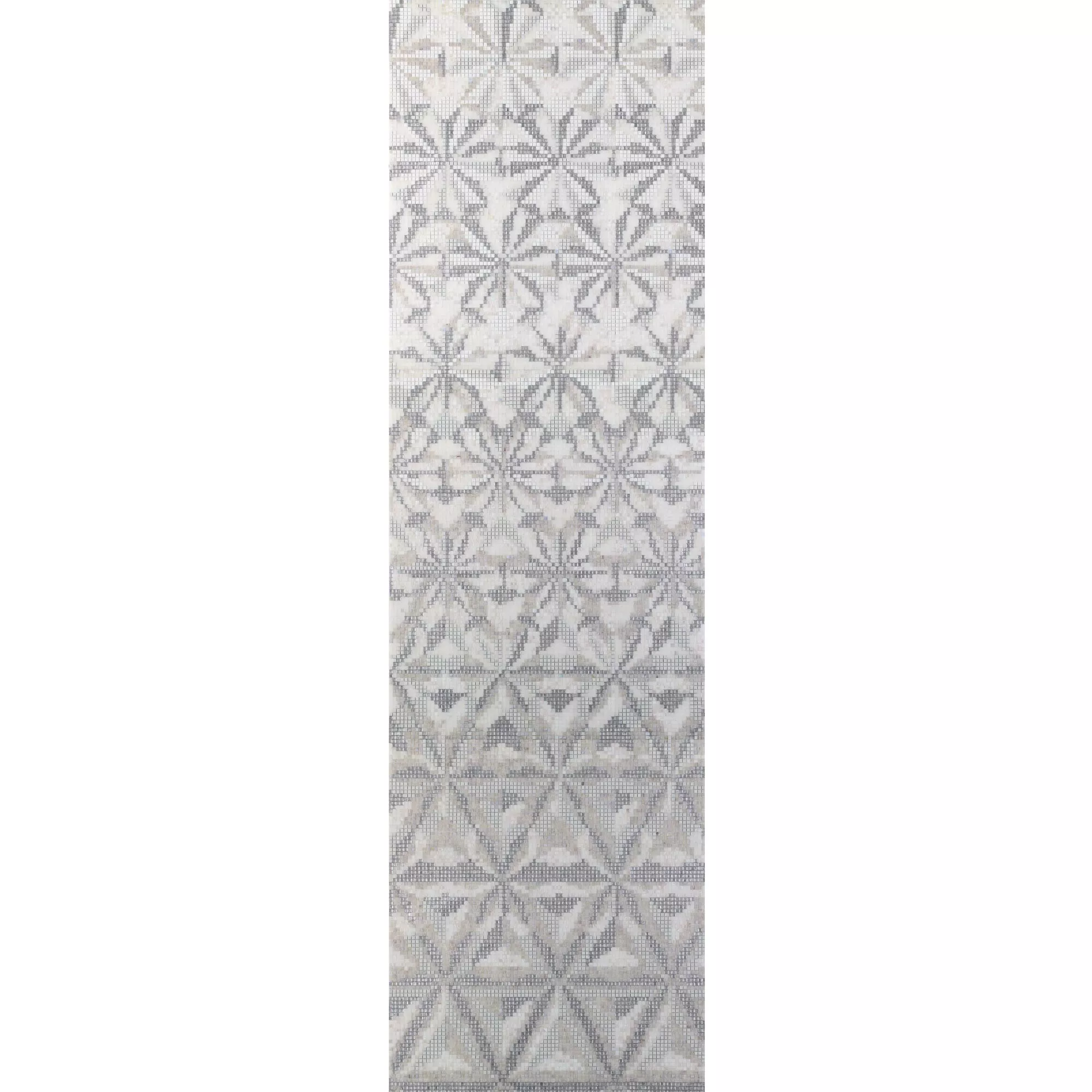 Üvegmozaik Kép Magicflower White 80x277,9cm