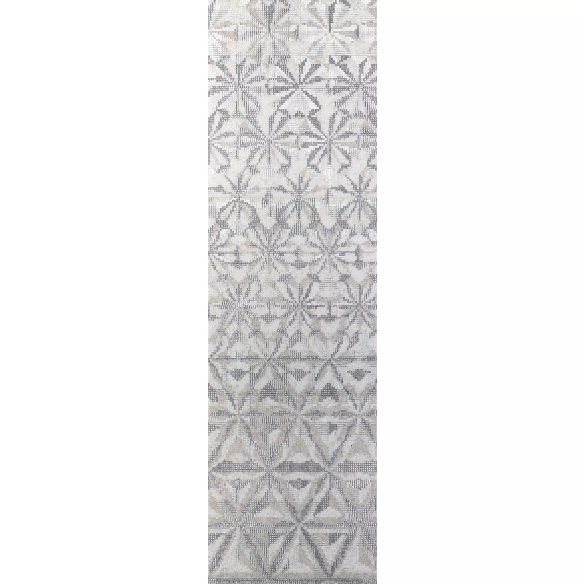 Üvegmozaik Kép Magicflower White 80x277,9cm Üvegmozaik Kép Magicflower White 80x277,9cm