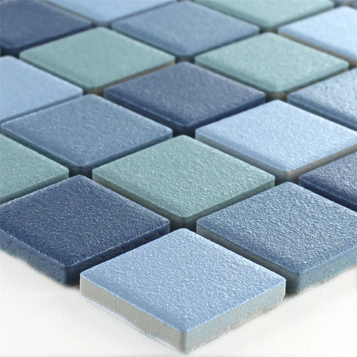 Mozaik Csempe Fazekasság Csúszásállóság Kék Mix