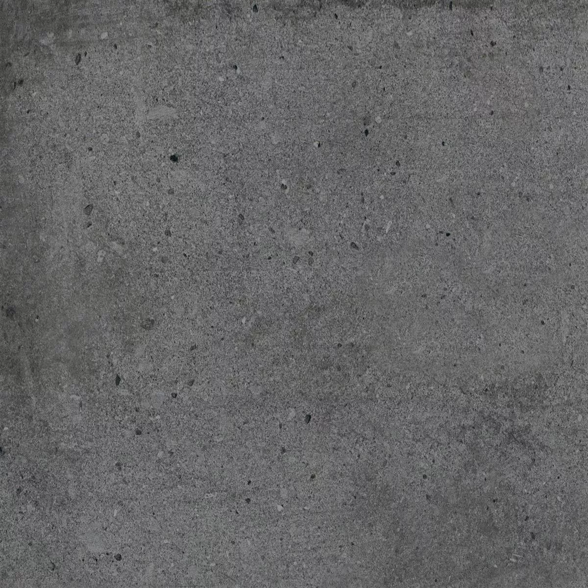 Padlólapok Freeland Kő Megjelenés R10/B Antracit 60x60cm