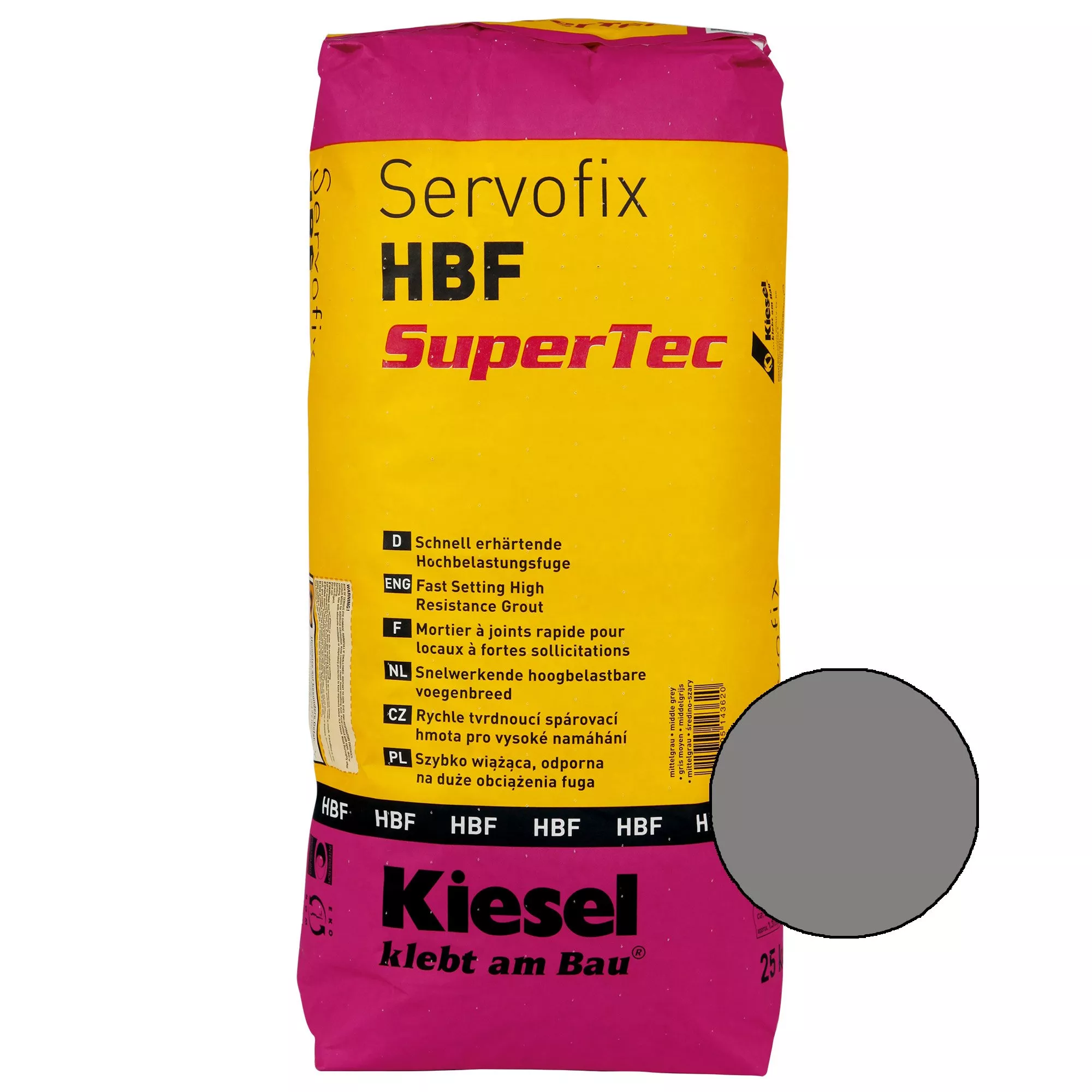 Kiesel Servofix HBF SuperTec Világos Szürke 25KG Kiesel Servofix HBF SuperTec Világos Szürke 25KG