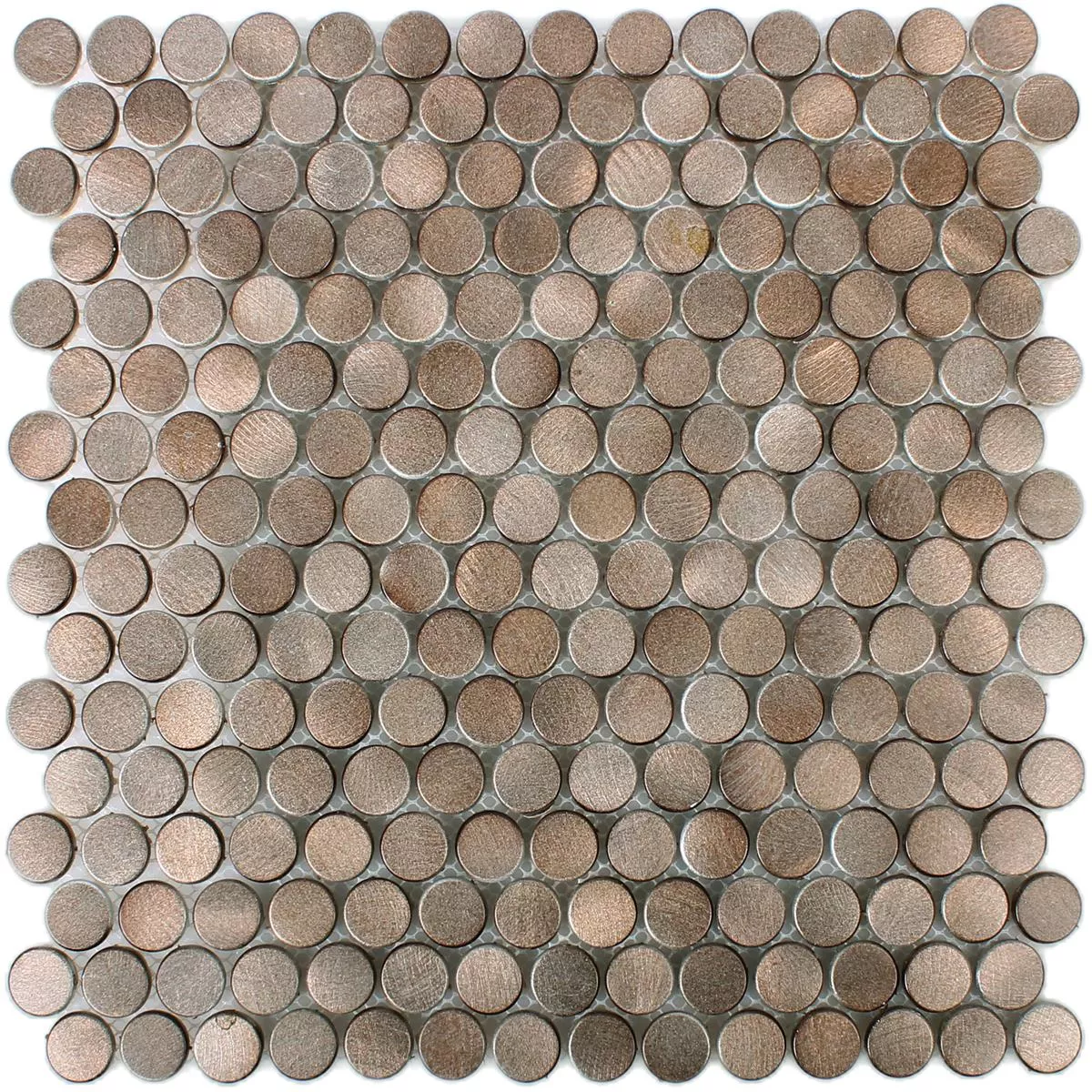 Mozaik Csempe Alumínium Fém Fantom Gomb Bronz