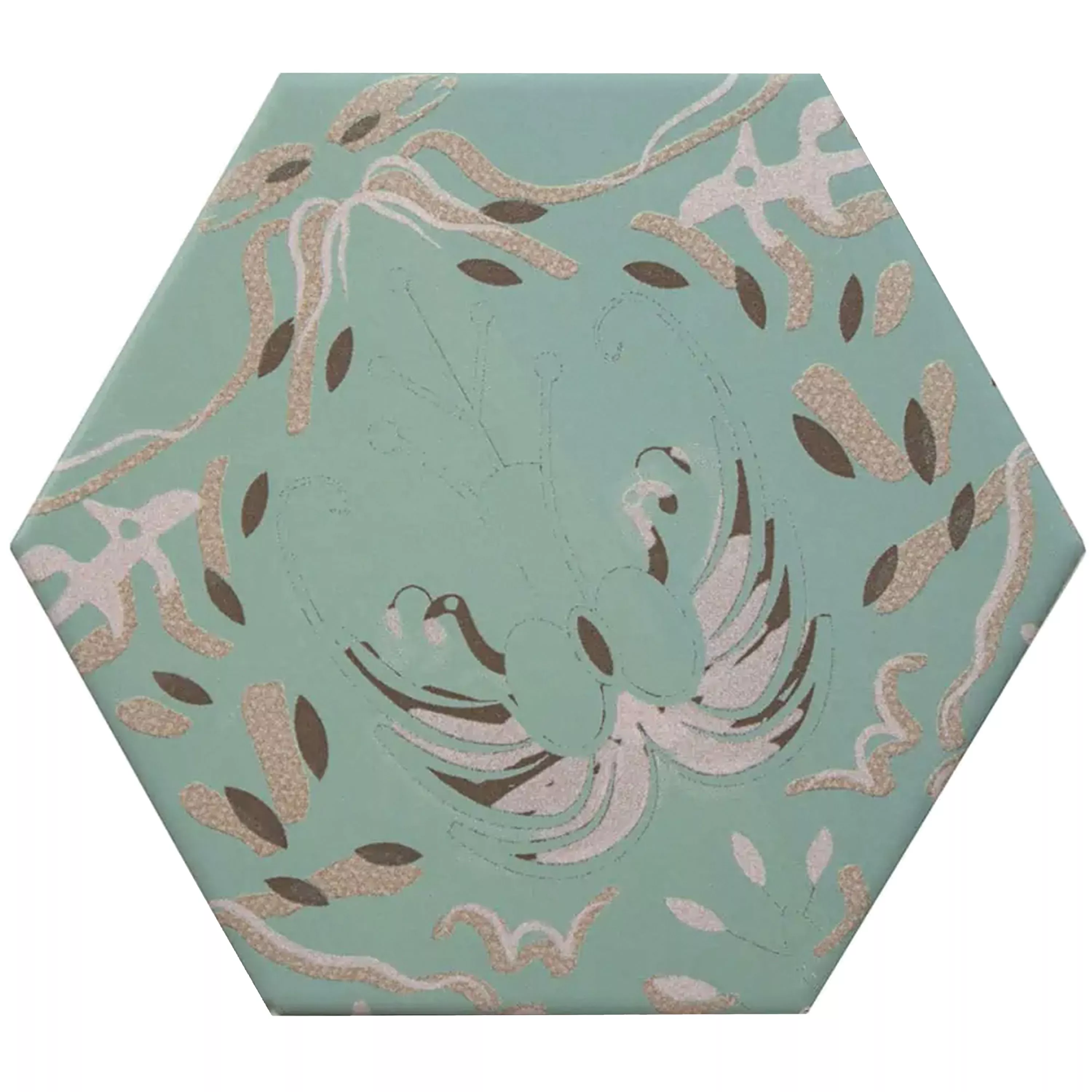 Porcelán Kőedény Csempék Modena Hatszög Decor 5