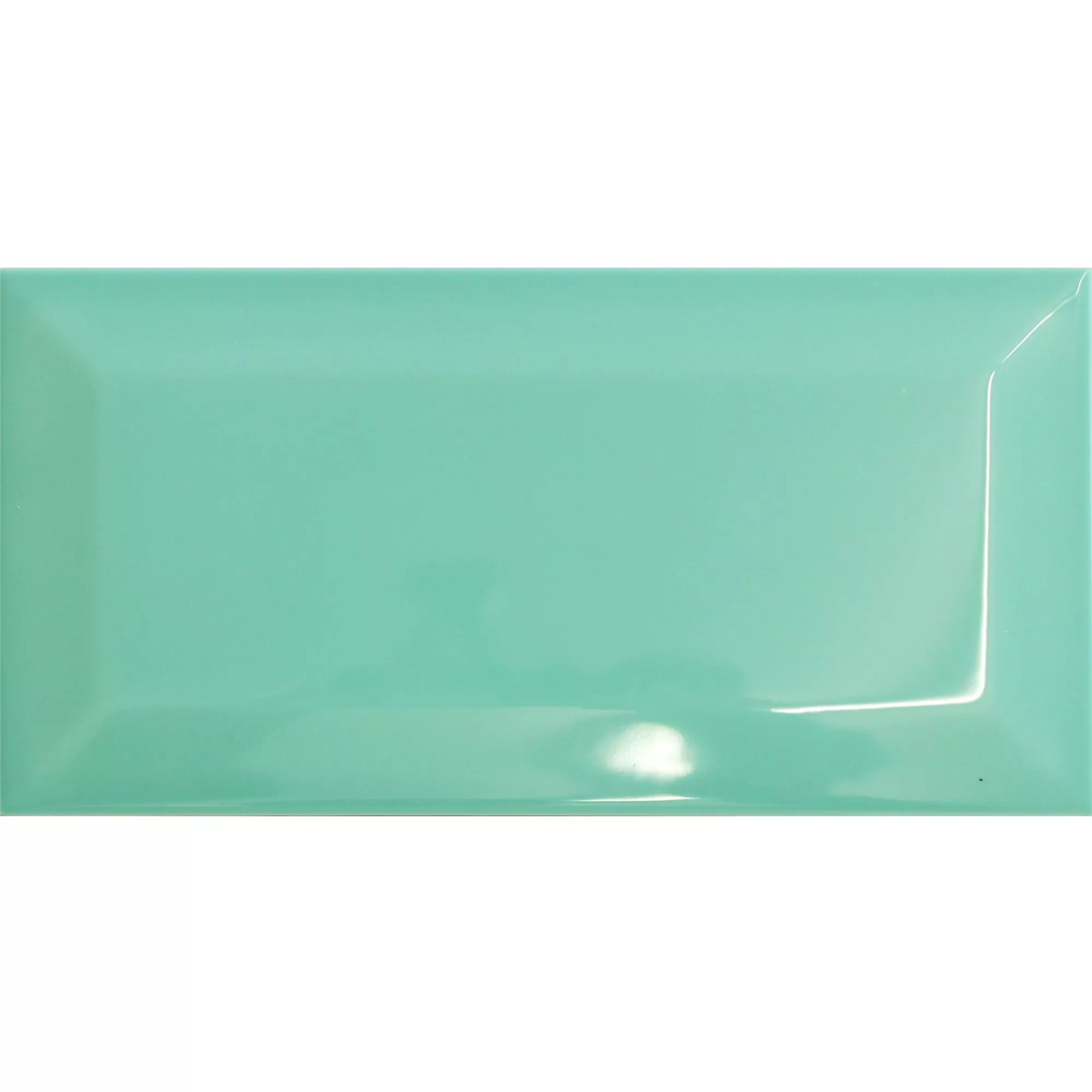 Minta Metro Fali Csempe Colombo Aqua Green 10x20cm