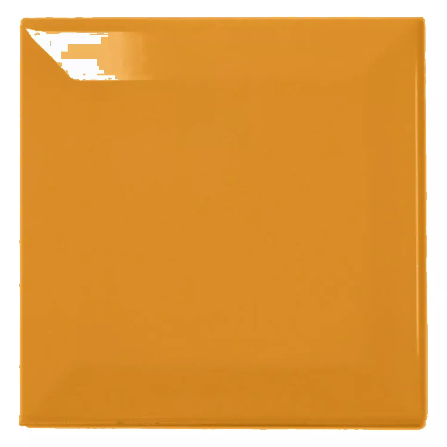 Metró csempe Sárga Csillogó 10x10 cm Fazetta Catarina Ocre