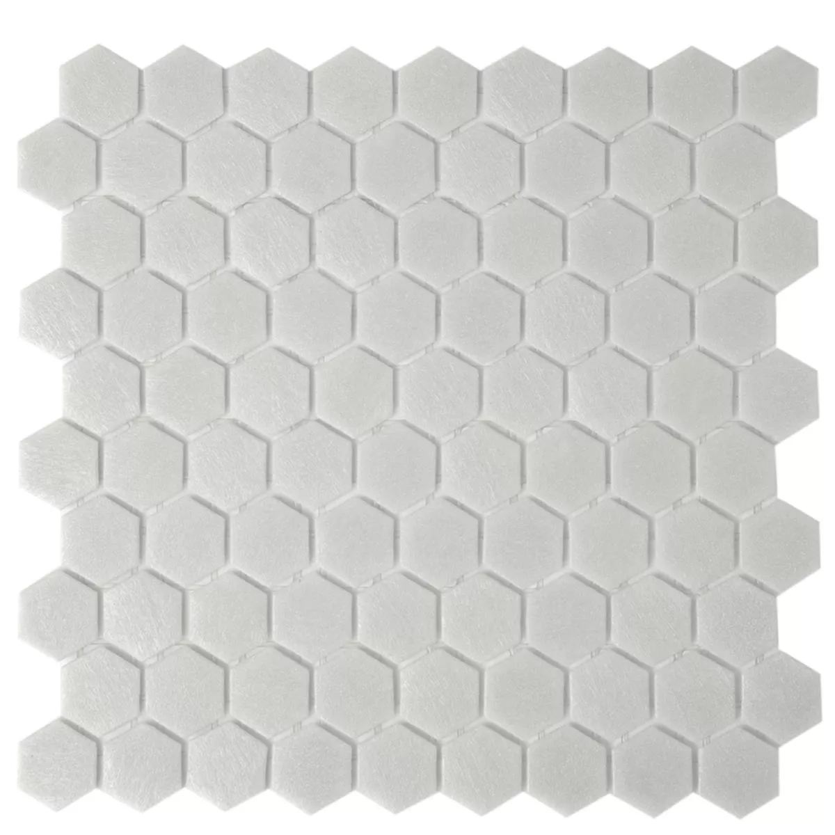 Üvegmozaik Csempék Trend-Vi Hexagonal 150 Világos Szürke