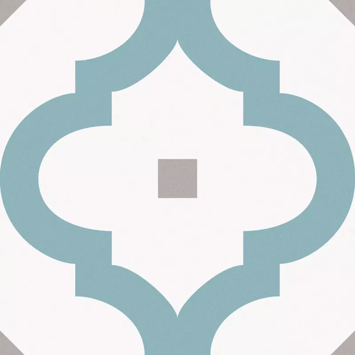 Atlantica Medeo Kék Fehér Szürke 25x25 cm