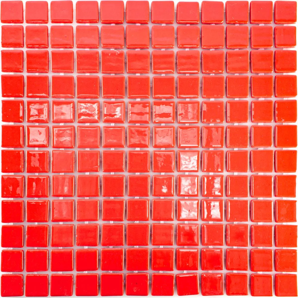 Üveg Pool Úszómedence Mozaik Pixley Piros