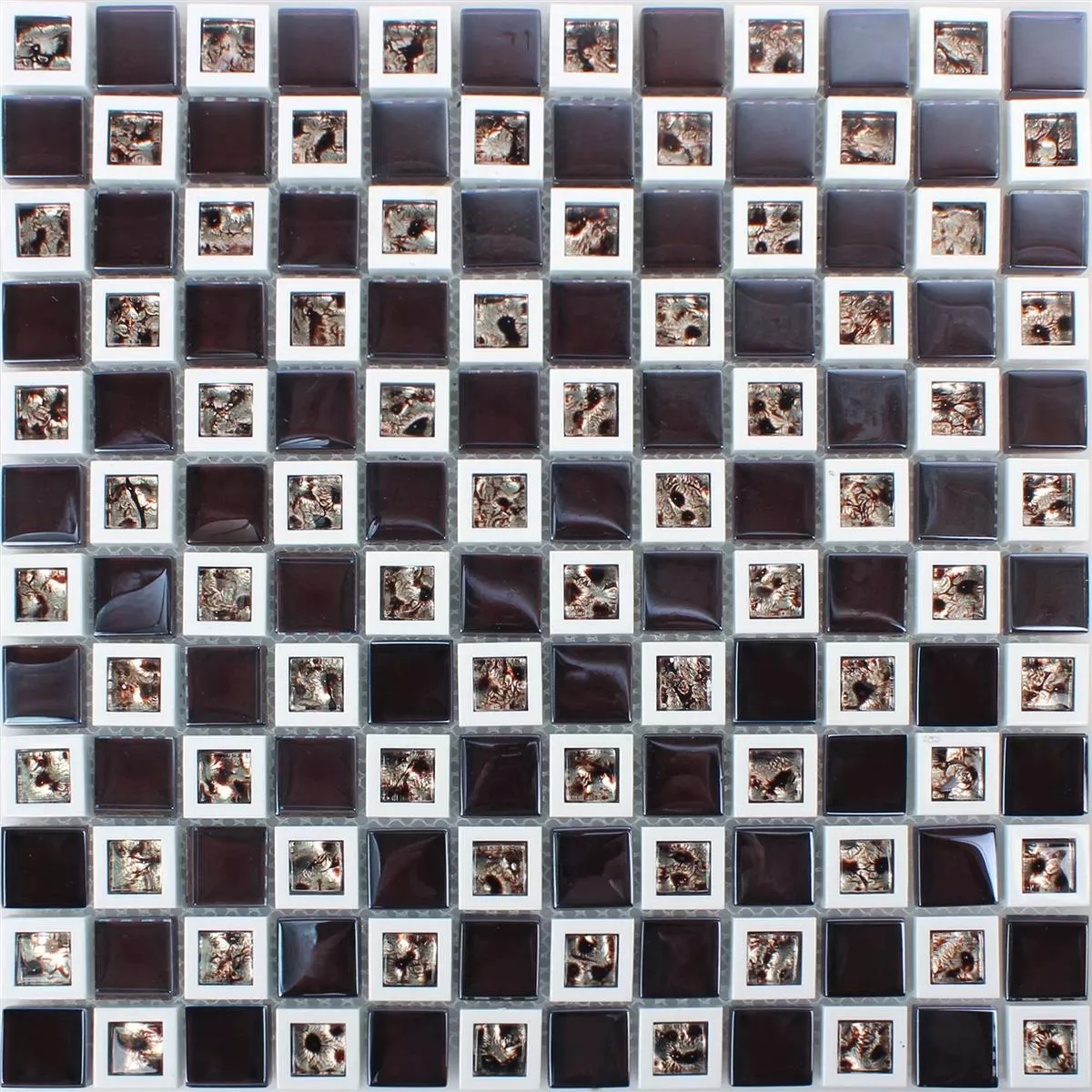 Üveg Műanyag Mozaik Anatolia Fekete