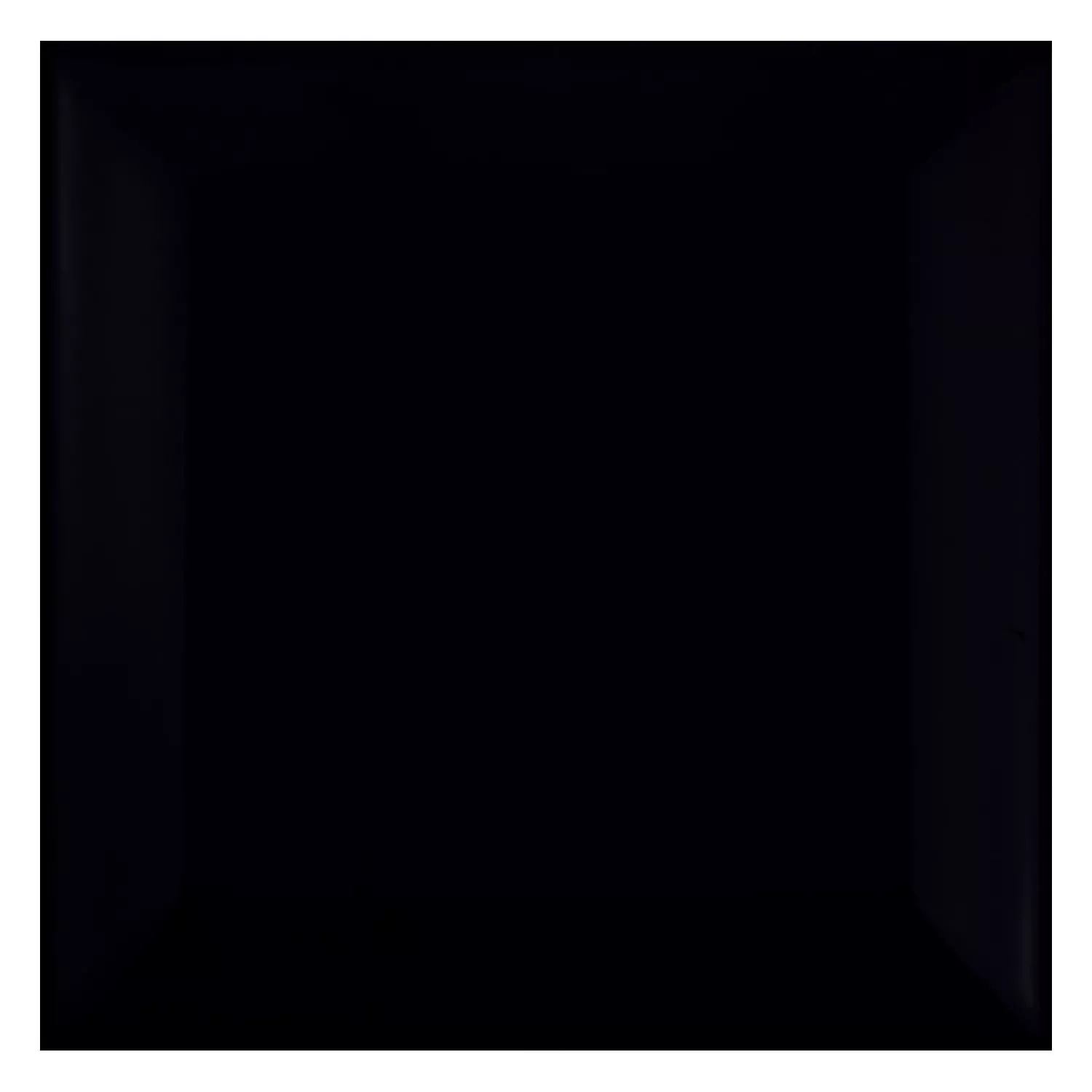 Metró csempe Fekete Deres 10x10 cm Fazetta Catarina Negro