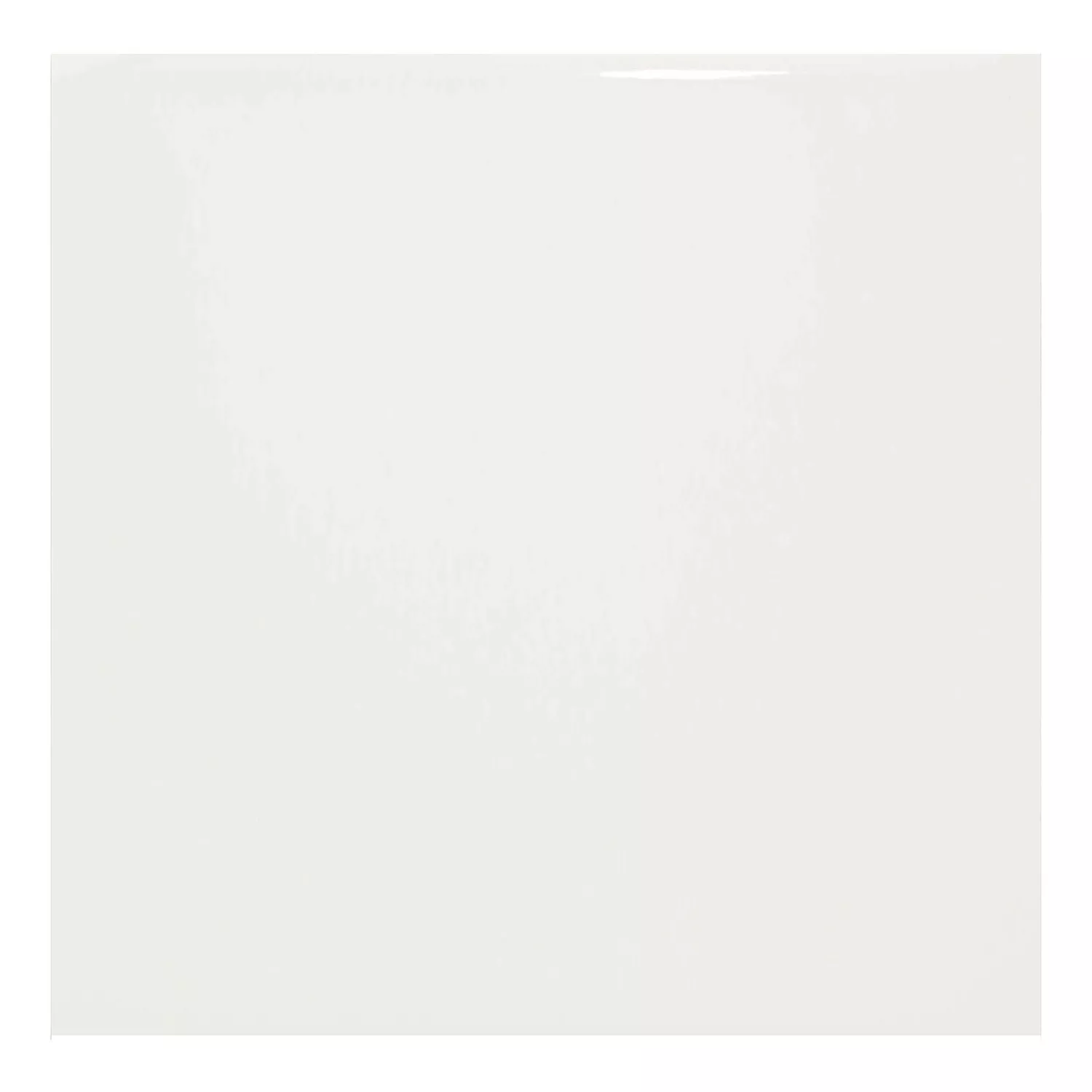 Metró csempe Fehér Csillogó 10x10 cm Fazetta Nélkül Freyburg Blanco