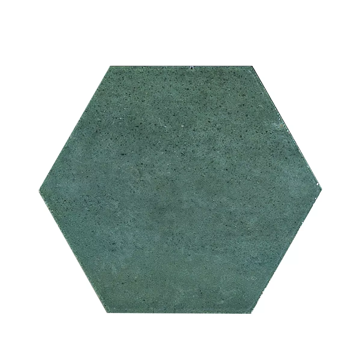Lorino Zöld Csillogó Hatszög 18,2x21 cm
