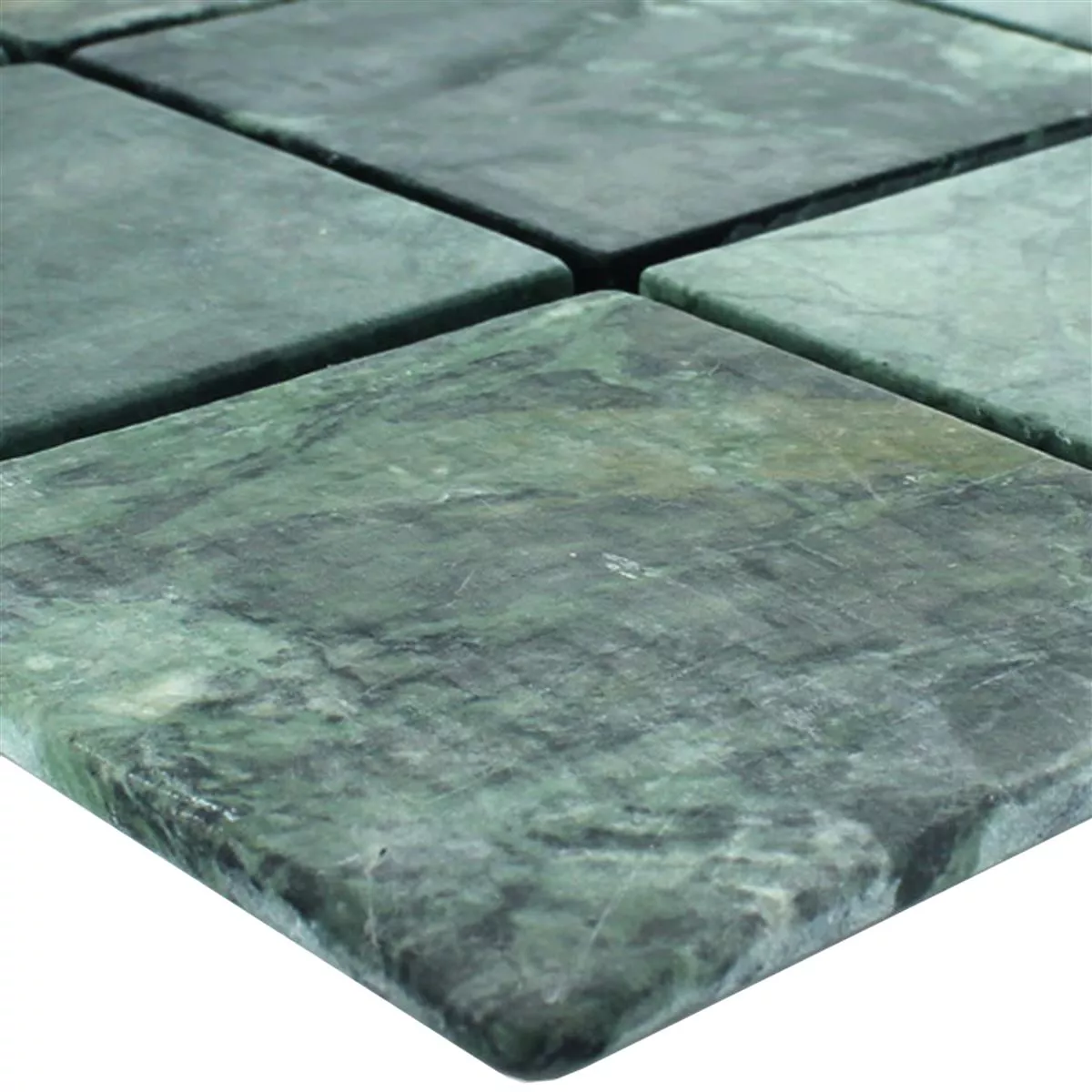 Mozaik Csempe Üveggolyó 98x98x8mm Verde Zöld