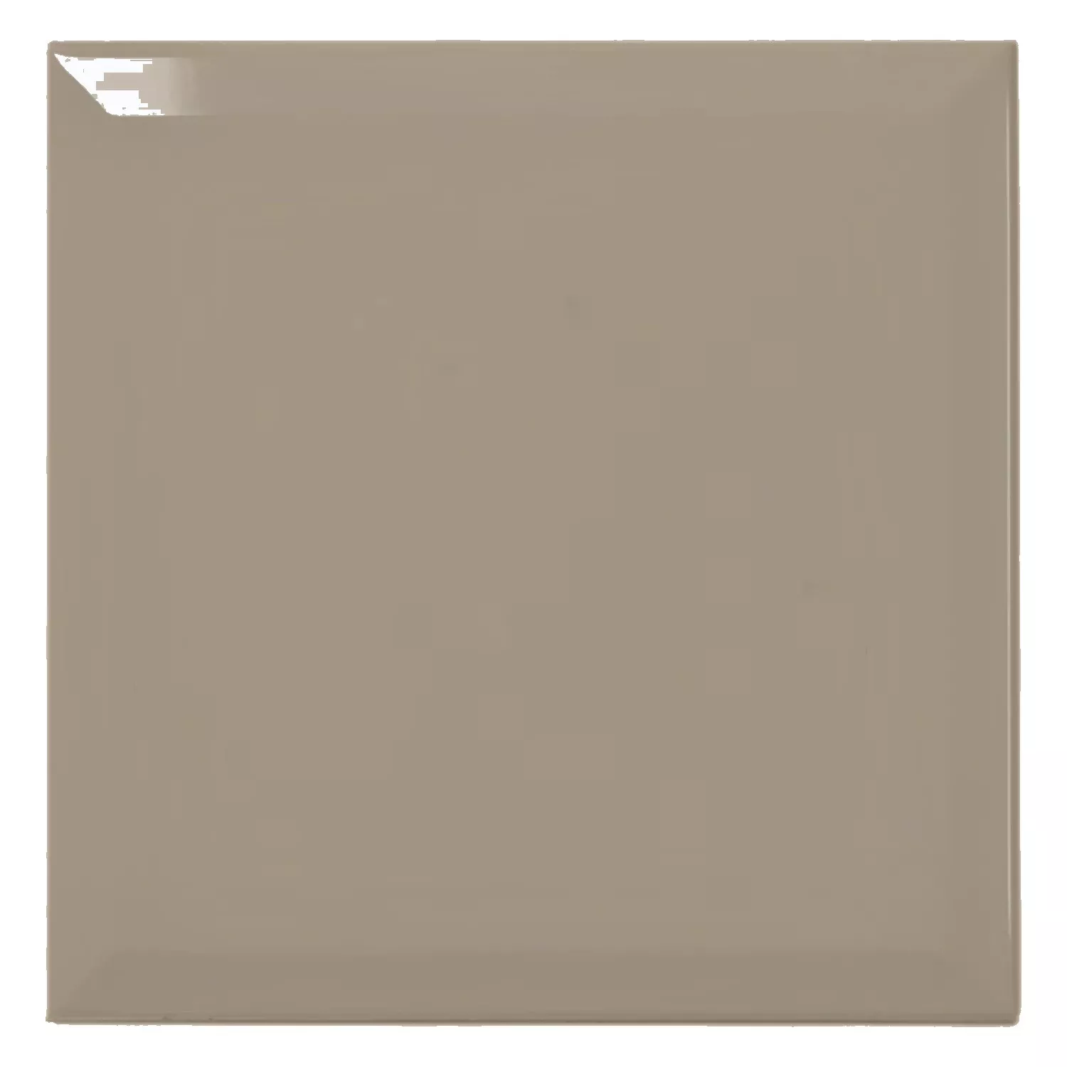 Metró csempe Barna Csillogó 20x20 cm Fazetta Freetown Mink