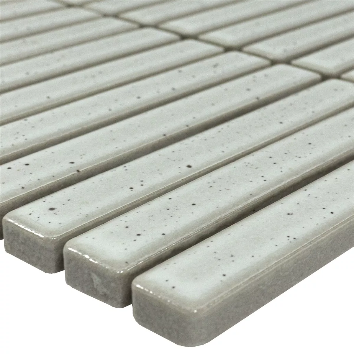 Mozaik Csempe Wallachia Régi Fehér Csillogó 12x92x8 mm