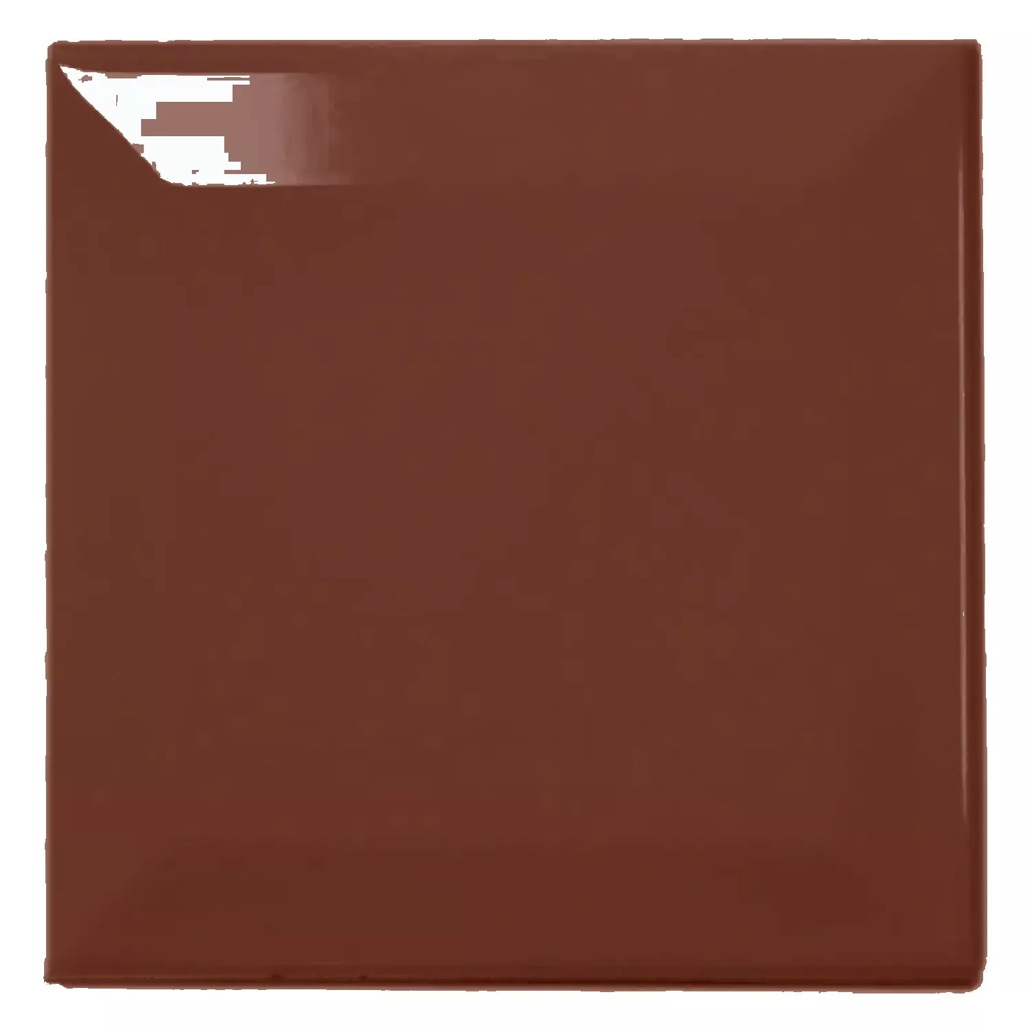 Metró csempe Barna Csillogó 10x10 cm Fazetta Catarina Marron