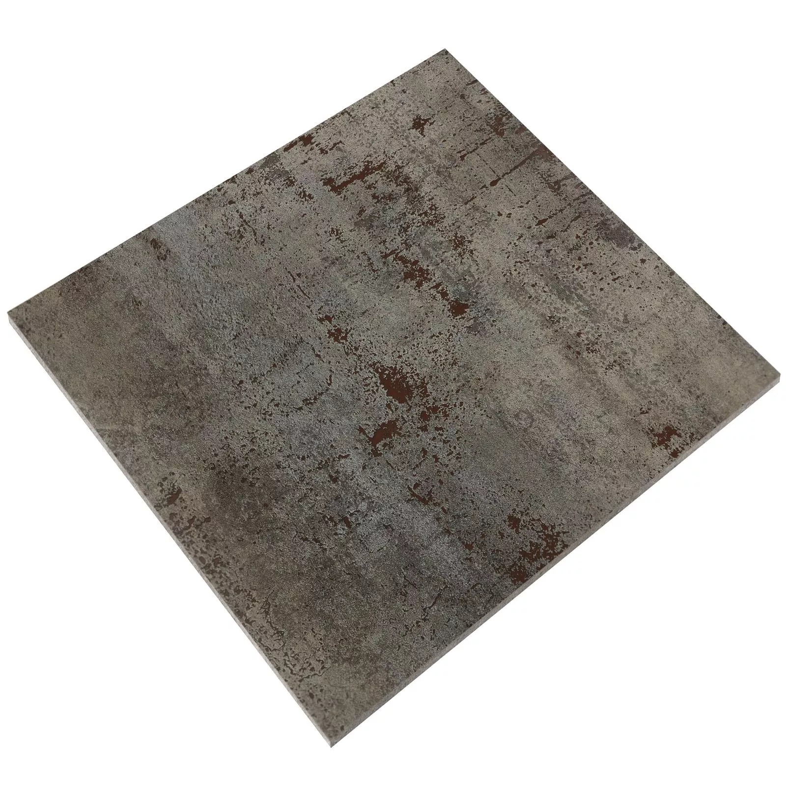 Minta Padlólapok Phantom Fém Megjelenés Részben Polírozott Steel 60x60cm