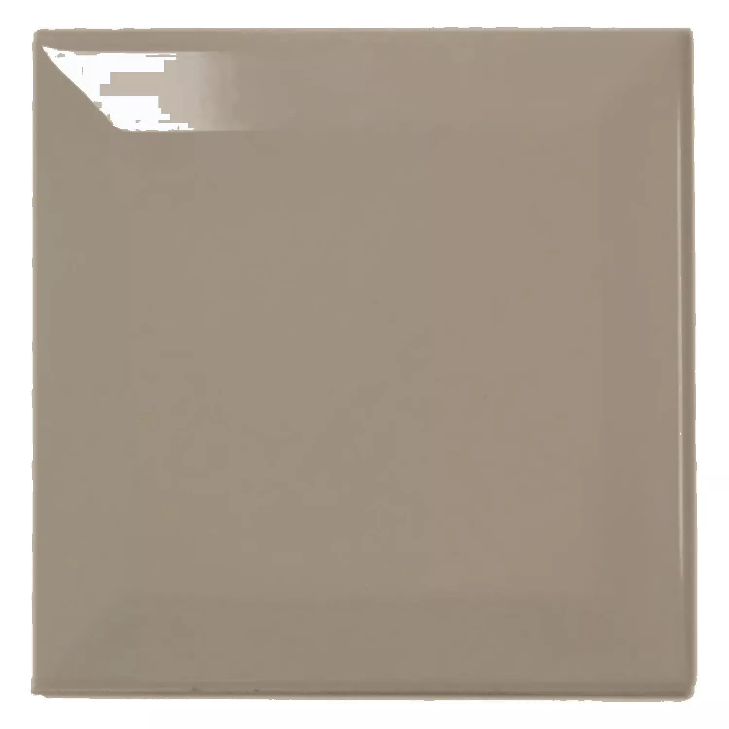 Metró csempe Bézs Csillogó 10x10 cm Fazetta Catarina Fawn