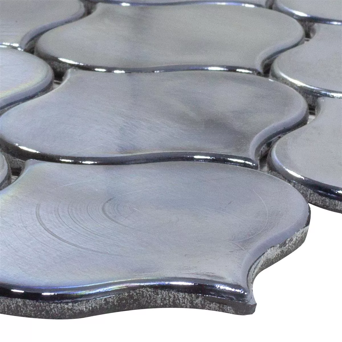 Üvegmozaik Csempék Andalucia Arabesque Fekete Üvegmozaik Csempék Andalucia Arabesque Fekete