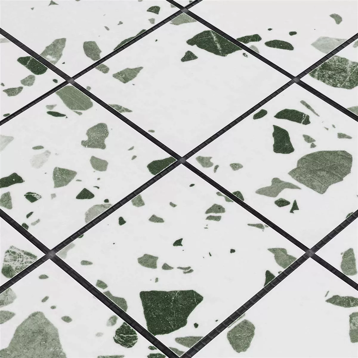 Kerámia Mozaik Csempék Liberty Zöld 73x73mm