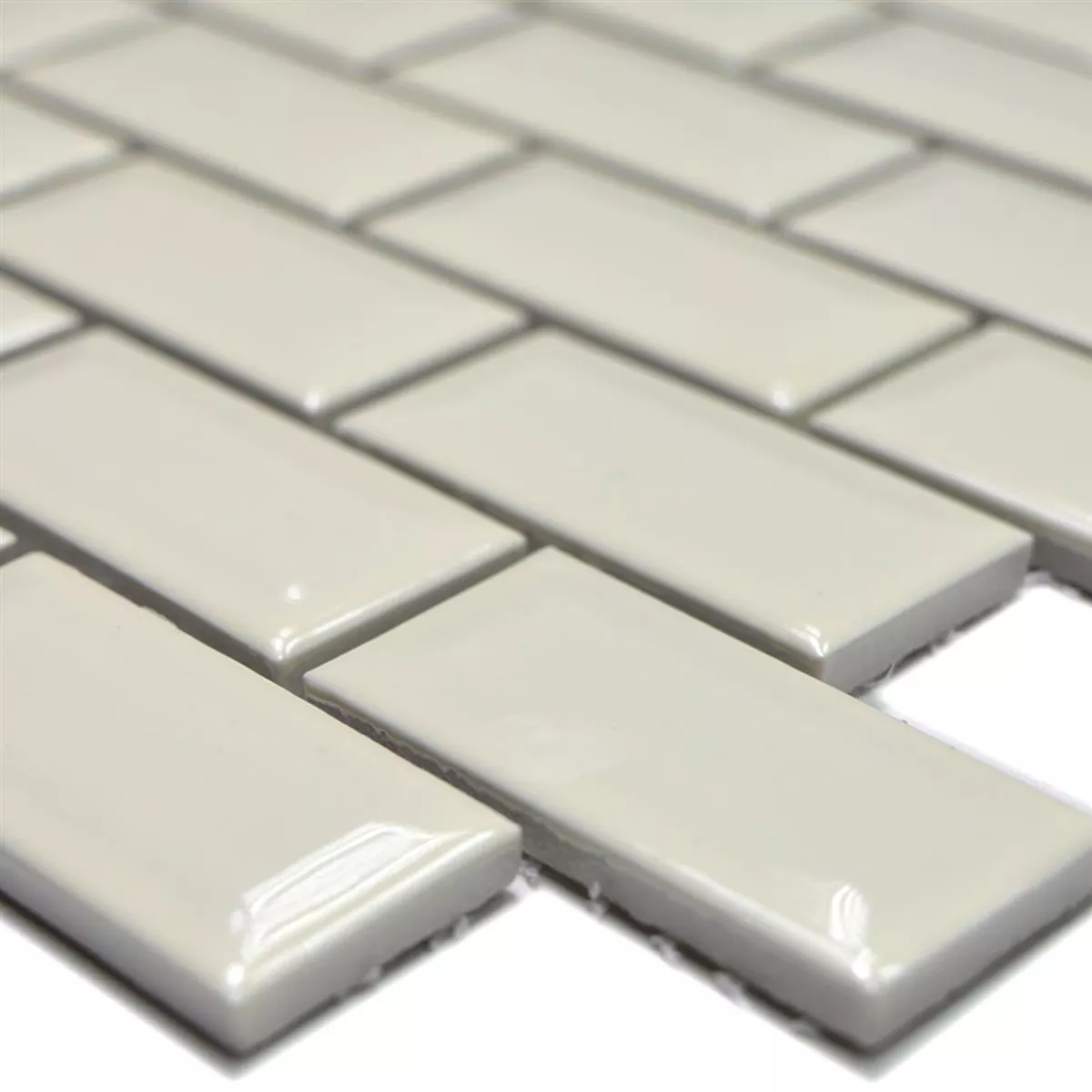 Fazekasság Metro Mozaik Csempe Baltimore Fazetta Elefántcsont Csillogó Fazekasság Metro Mozaik Csempe Baltimore Fazetta Elefántcsont Csillogó