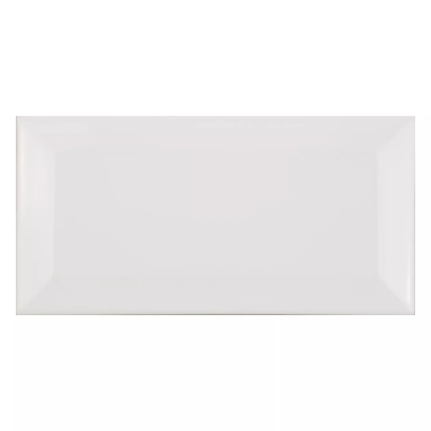 Metró csempe Fehér Deres 7,5x15 cm Fazetta Pitcox Blanco